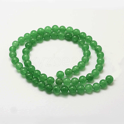 Natural Green Aventurine Bead Strands X-G-P281-01-4mm-1