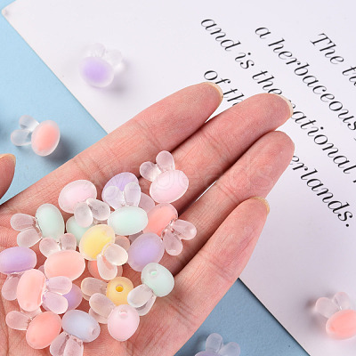 Transparent Acrylic Beads TACR-S152-12C-1