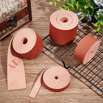 2M Flat Microfiber Imitation Leather Cord FIND-WH0420-75B-02-1