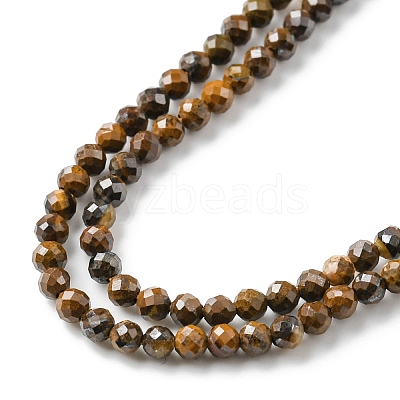 Natural Tiger Eye Beads Strands G-M399-03A-1