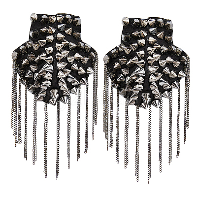 Iron Fashion Tassel Epaulette LS-FIND-WH0152-188-1