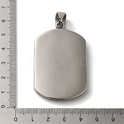 316L Surgical Stainless Steel Big Pendants STAS-H194-02AS-01-1