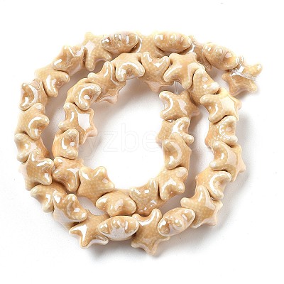 Handmade Porcelain Beads PORC-Q002-03F-1