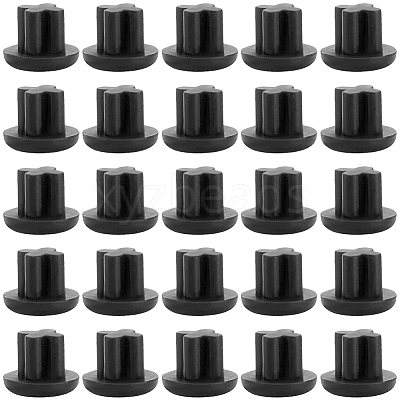 100Pcs Silicone Mobile Anti-Dust Plugs AJEW-CN0007-53-1