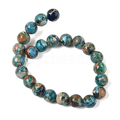 Dyed Natural Regalite/Imperial Jasper/Sea Sediment Jasper Beads Strands G-B124-C01-21-1