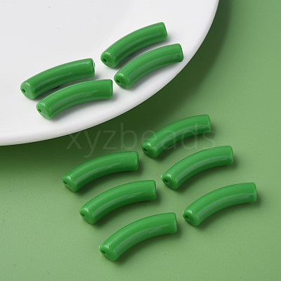 Opaque Acrylic Beads MACR-S372-002B-17-6333-1