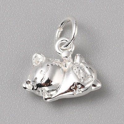 Brass Charms LS-FIND-WH0159-63S-22-1