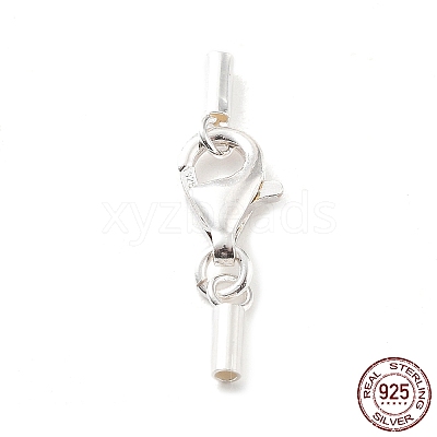 925 Sterling Silver Lobster Claw Clasps STER-P055-03A-S-1