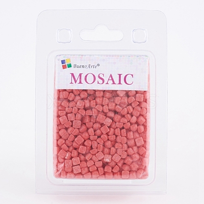 Glass Mosaic Tiles Cabochons GLAA-G072-04T-1