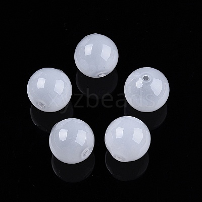 Handmade Blown Glass Beads BLOW-T001-32B-09-1