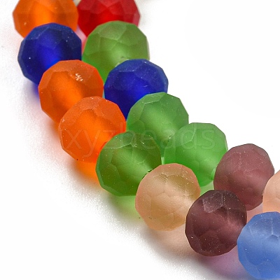 Transparent Glass Beads Strands EGLA-A034-M6mm-63-1