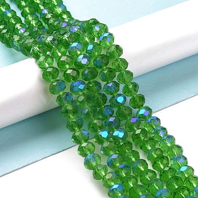 Electroplate Glass Beads Strands EGLA-A034-T2mm-L08-1