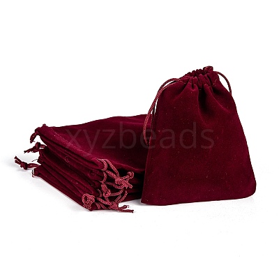 Rectangle Velvet Pouches X1-TP-R002-10x12-02-1