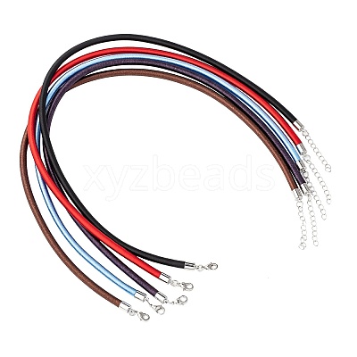 Silk Cord Necklace Making X-NFS006-1