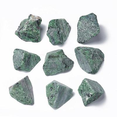 Rough Raw Natural Ruby in Zoisite Beads G-F710-02-1