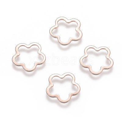 201 Stainless Steel Linking Rings X-STAS-F192-004RG-1