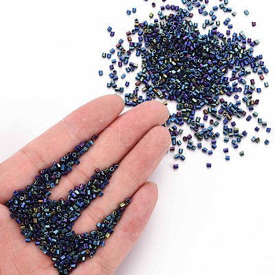 Glass Bugle Beads SEED-S032-13A-604-1
