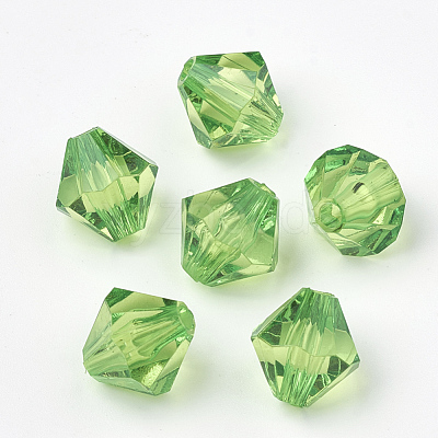 Transparent Acrylic Beads X-TACR-S146-4mm-13-1