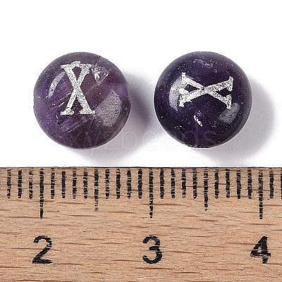 Natural Amethyst Beads G-L524-20X-03-1