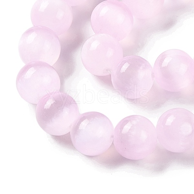 Natural Selenite Beads Strands G-C142-01A-09-1