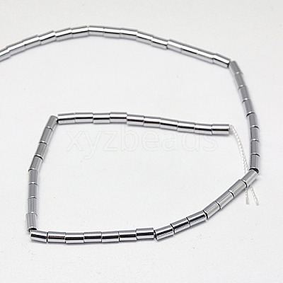 Electroplate Non-magnetic Synthetic Hematite Beads Strands G-J162-B-05-1