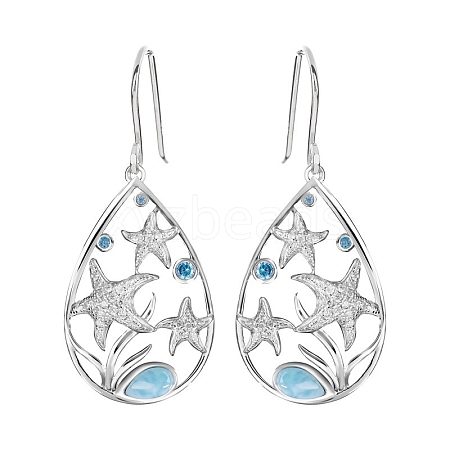 Alloy Dangle Earrings PW-WG01399-01-1