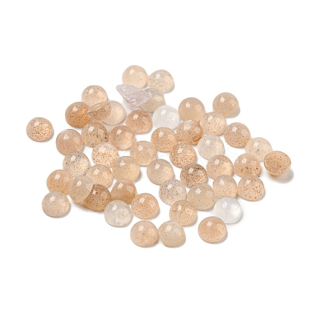 Natural Sunstone Gemstone Cabochons G-Q173-01A-03-1