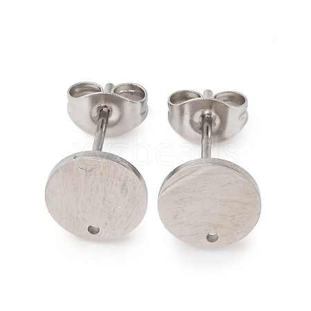 304 Stainless Steel Stud Earring Findings STAS-H436-21P-01-1