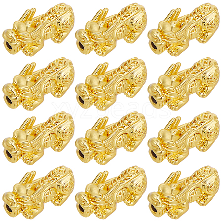 Beebeecraft 12Pcs Alloy Beads FIND-BBC0003-02-1