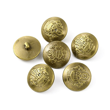1-Hole ABS Plastic Shank Buttons BUTT-WH0015-65B-1