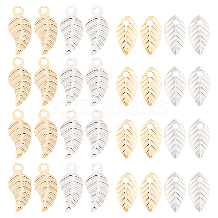 DICOSMETIC 120Pcs 4 Style Brass Charms KK-DC0001-17-1