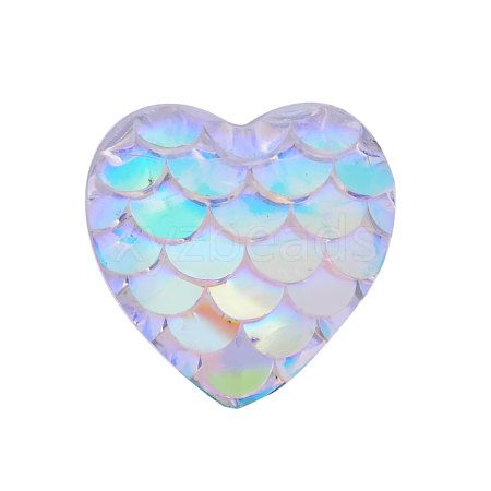 Resin Cabochons CRES-Q191-HA028-1-1