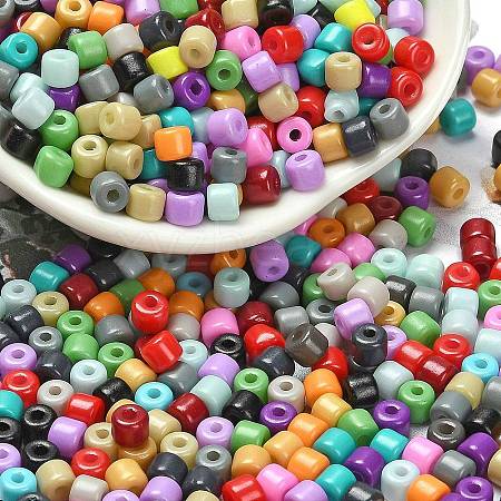 Baking Paint Pearlized Glass Seed Beads SEED-C001-04A-13-1