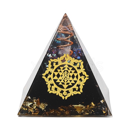 Orgonite Pyramid Resin Energy Generators G-PW0007-081D-1