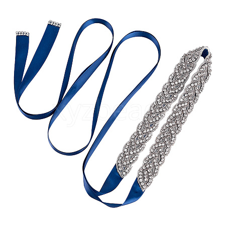 Polyester Bridal Belts DIY-WH0043-02C-1