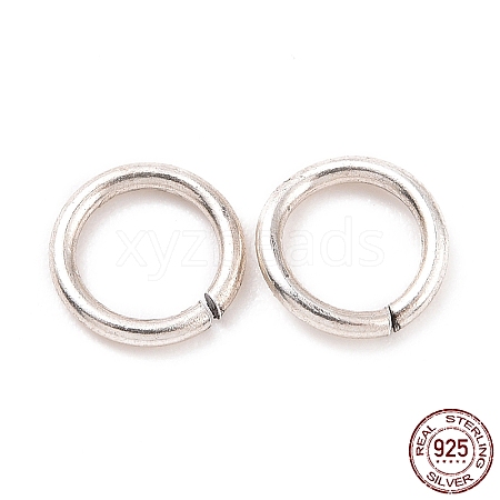 925 Sterling Silver Open Jump Rings STER-D036-25AS-02-1