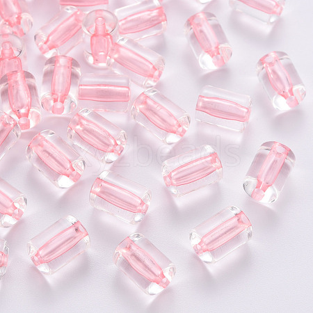 Transparent Acrylic Beads TACR-S154-17A-26-1