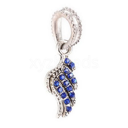 Alloy European Dangle Charms MPDL-S052-02-1