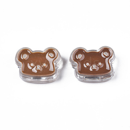 Transparent Acrylic Beads TACR-S135-050B-1