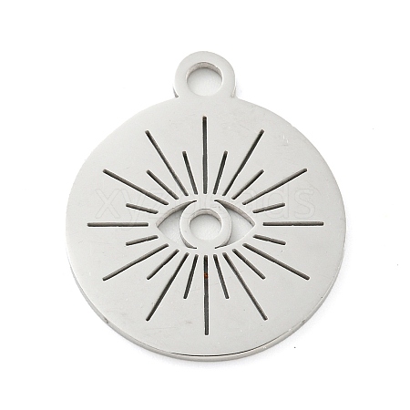 Non-Tarnish 304 Stainless Steel Pendants STAS-B056-26P-05-1