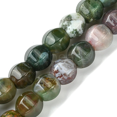 Natural Indian Agate Beads Strands G-H023-A06-01-1