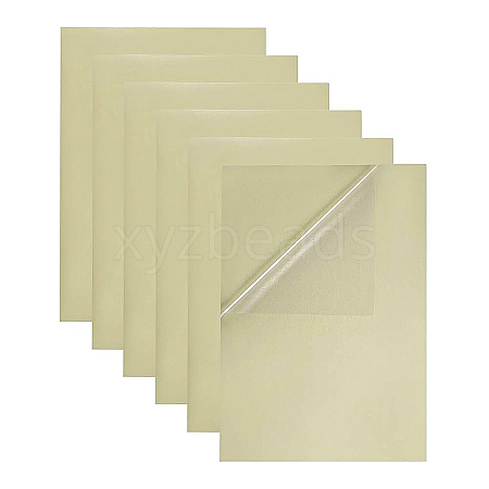 Transparent PET Film Adhesive Paper Sticker AJEW-BC0005-28-1