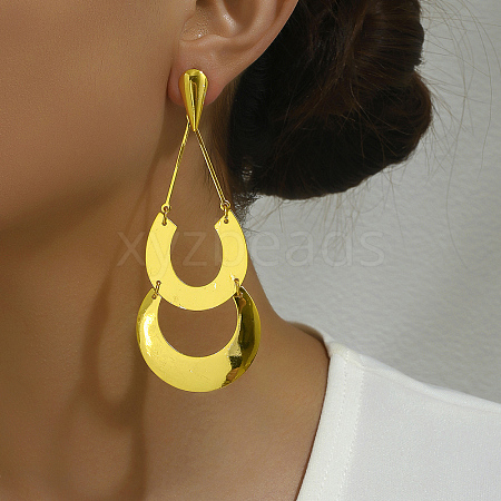 Geometric Long Earrings for Women UI4956-1