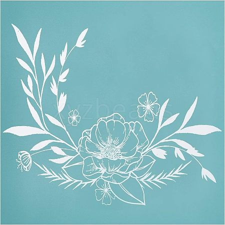 Self-Adhesive Silk Screen Printing Stencil DIY-WH0173-037-1