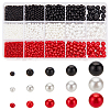   1860Pcs Imitation Pearl Acrylic Beads Sets OACR-PH0004-24-1