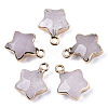 Natural Quartz Crystal Pendants G-N326-36J-1