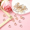 45Pcs 3 Colors CCB Plastic Beads Frames FIND-YW0005-27-4