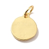 Rack Plating Brass Enamel Pendants KK-M230-17G-3