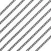 10M Aluminium Curb Chains CHA-TA0001-35B-4