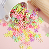 500Pcs Acrylic Beads MACR-SC0002-33-6